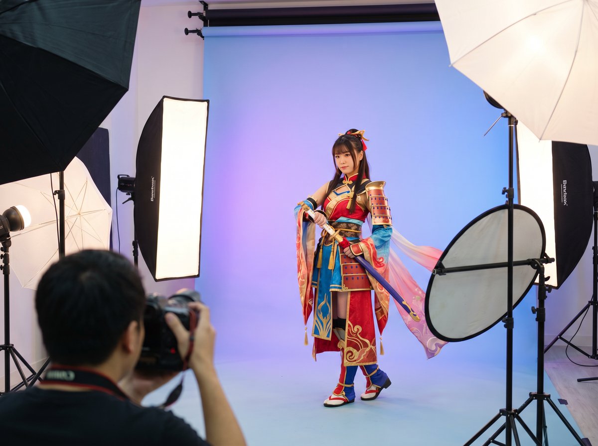 哔咔漫画Cosplay摄影视频